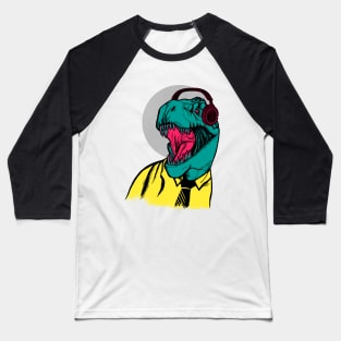 Modern Dino Baseball T-Shirt